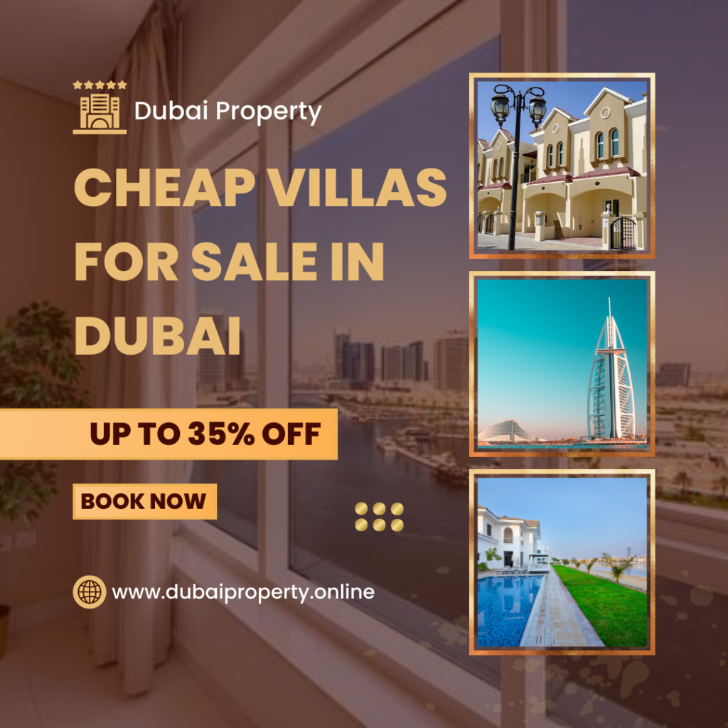 cheap villas for sale in Dubai